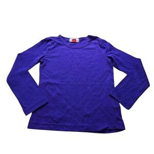 LEI purple longsleeve Girl shirt XS4/5